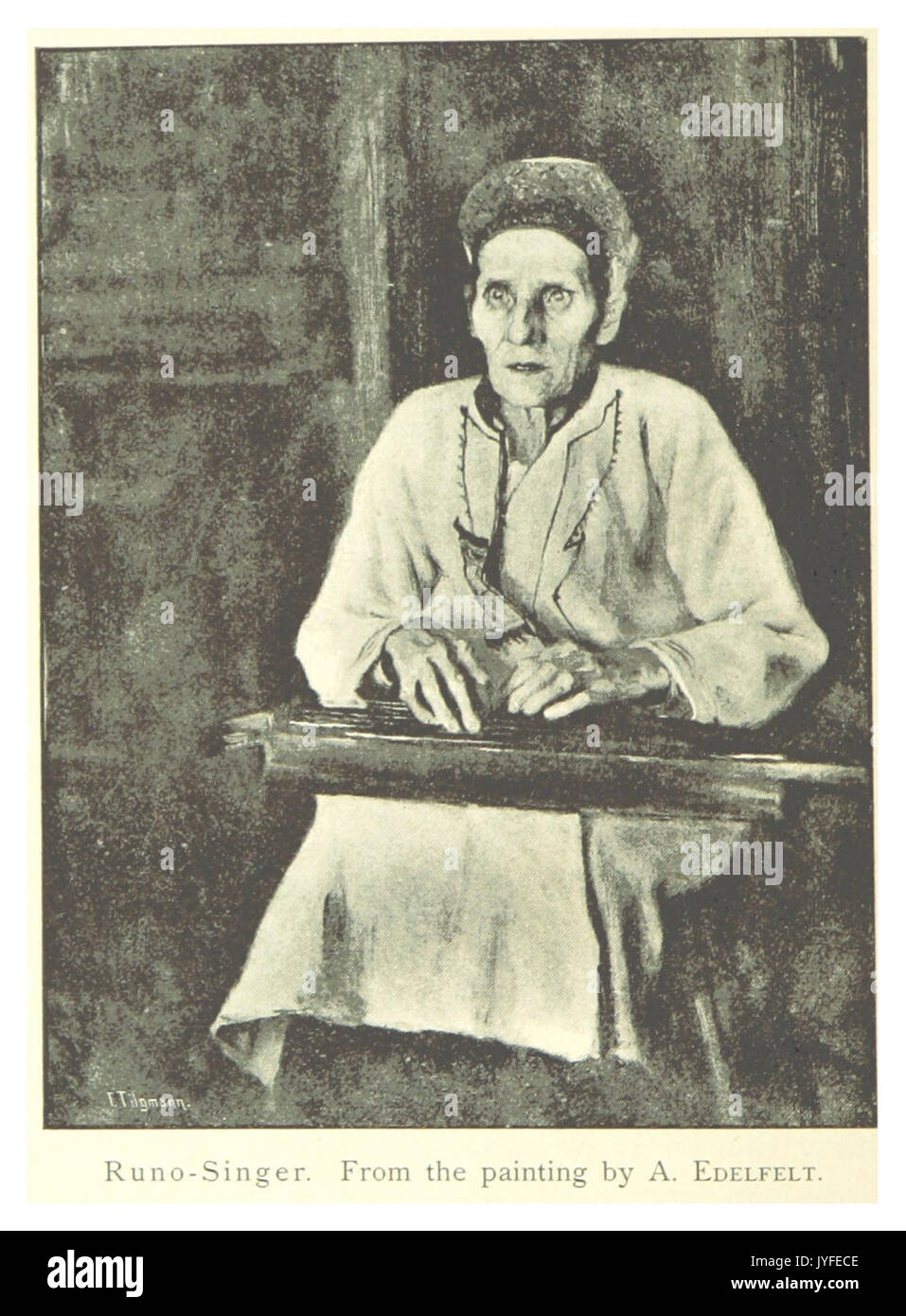 MECHELIN(1894) p072 Runo Singer Stock Photo