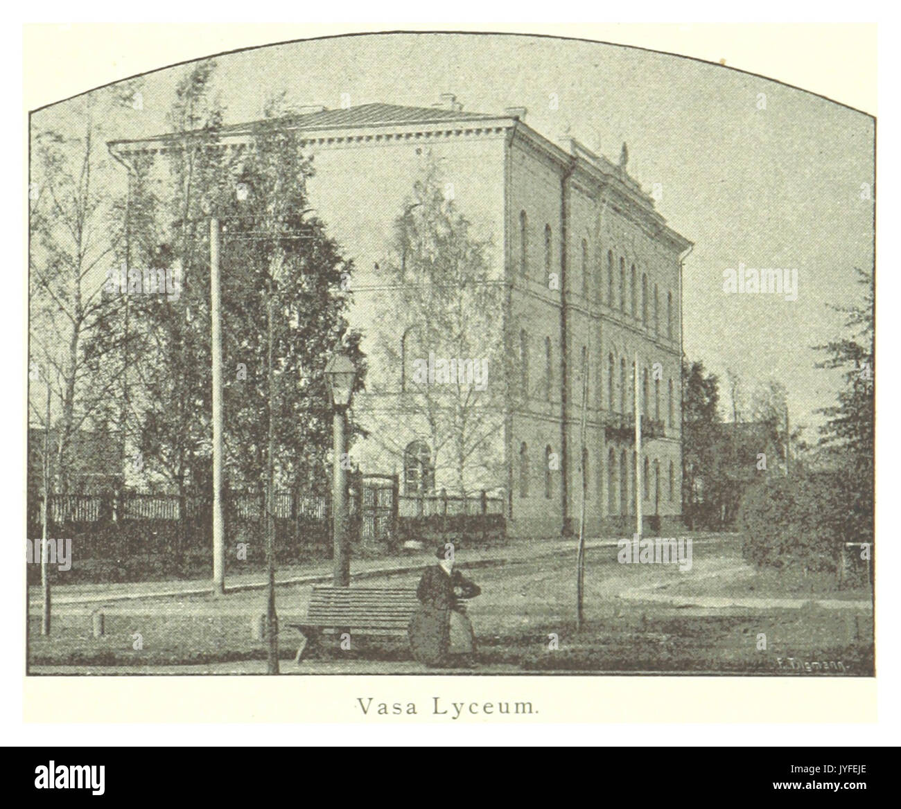 MECHELIN(1894) p233 Vaasa Lyceum Stock Photo