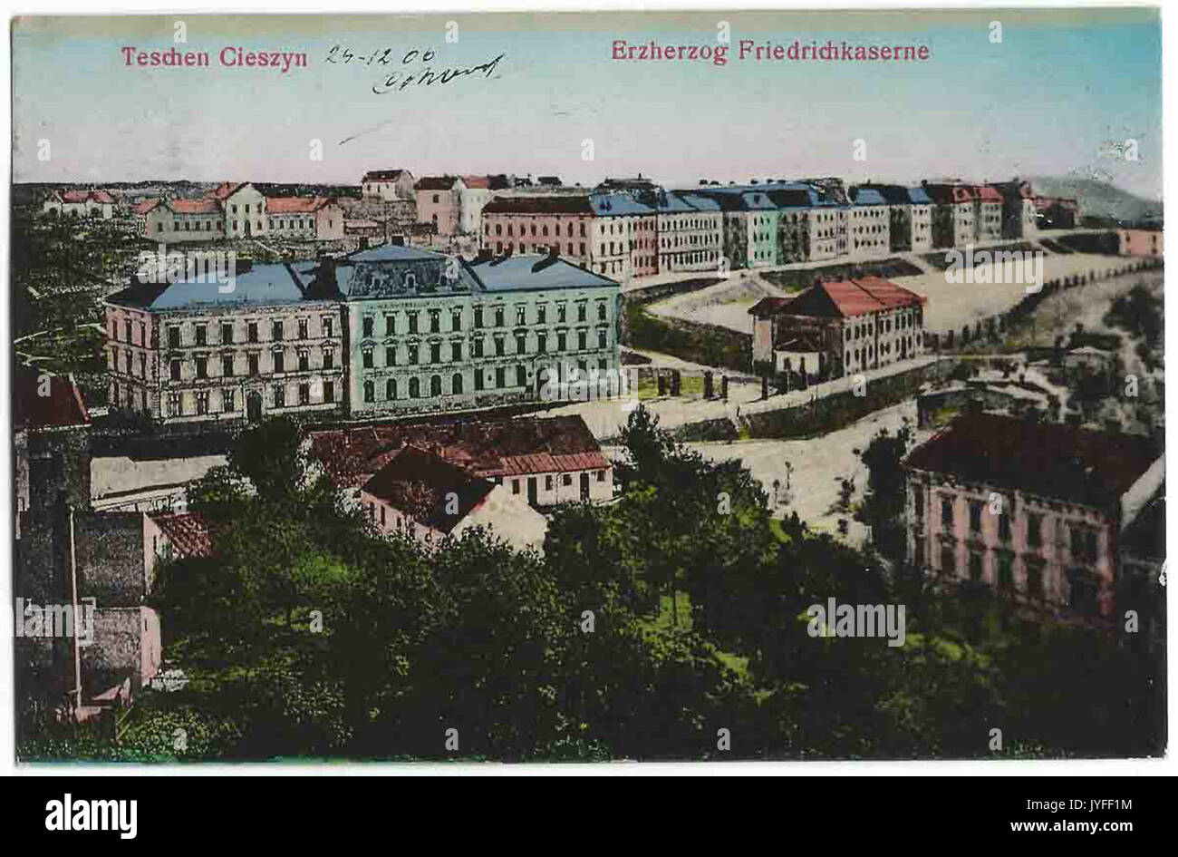 19061224 teschen friedrichkaserne Stock Photo Alamy