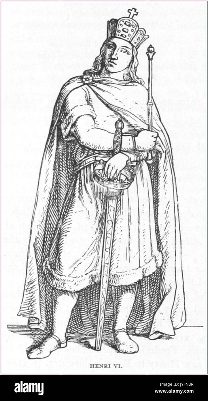 PEAKE(1874) p110 Heinrich VI Stock Photo Alamy