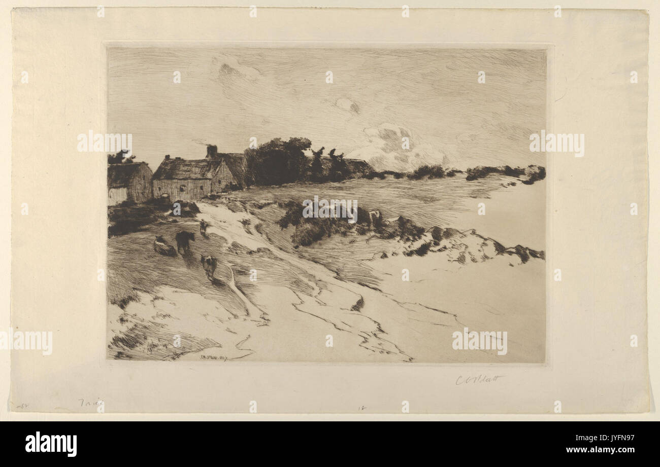 Old map of brittany hi-res stock photography and images - Alamy