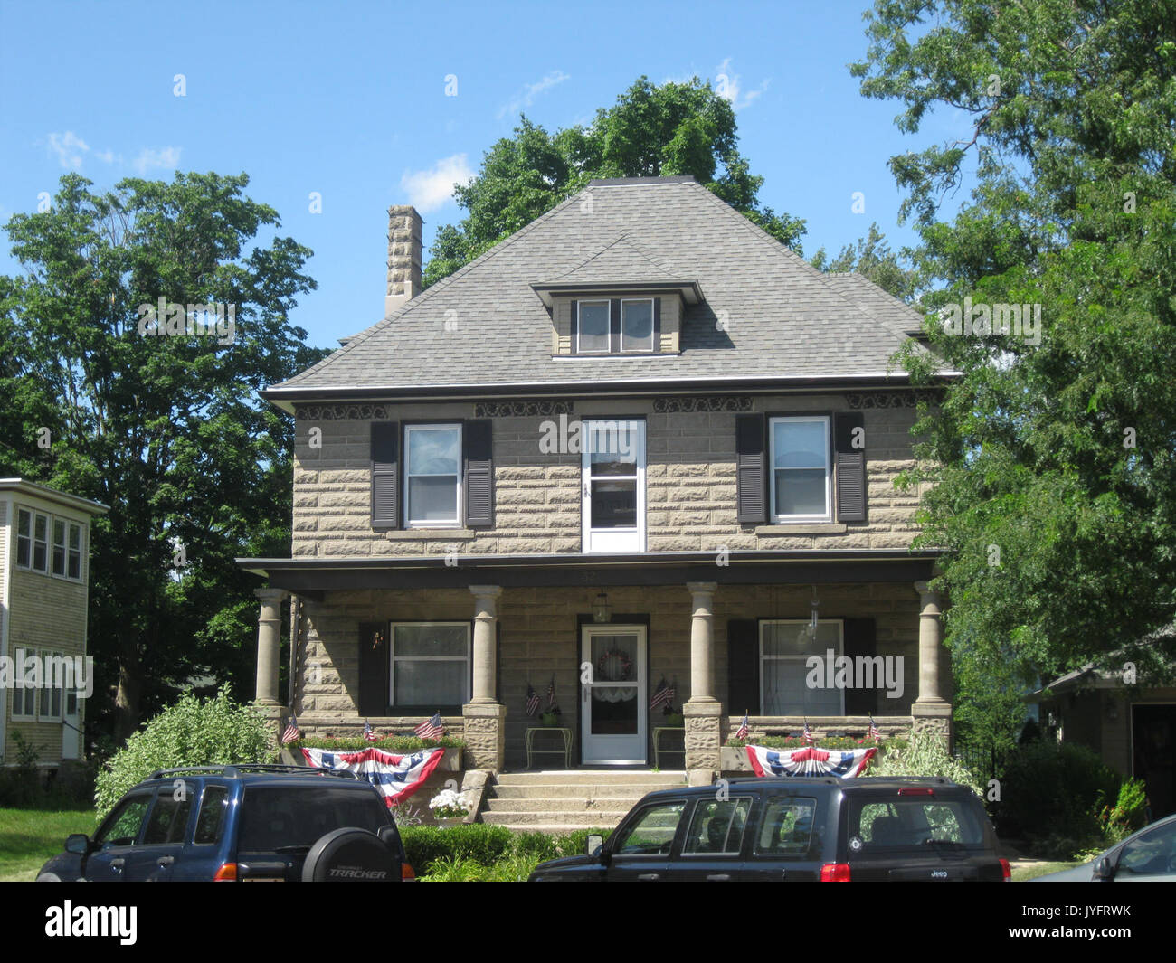 Evansville map hires stock photography and images Alamy