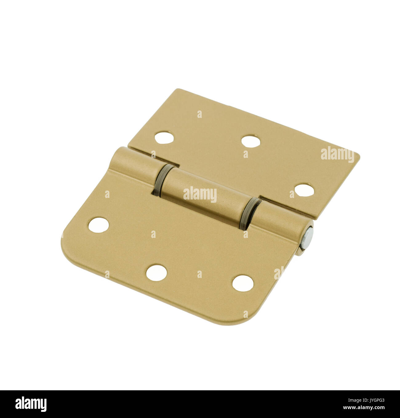 Simple door hinge Stock Photo Alamy