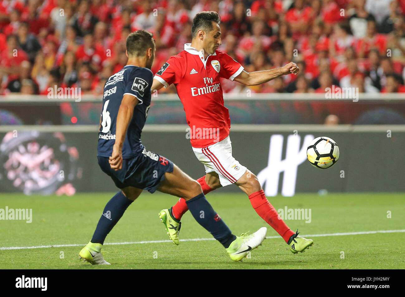 Lisbon Portugal 19th Aug 2017 Benfica S Forward Jonas From Brazil Stock Photo Alamy