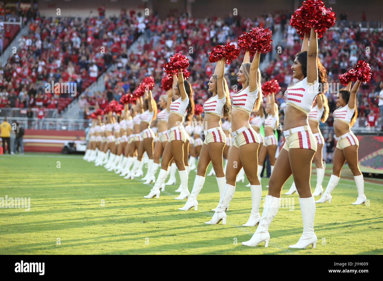 49ers gold rush cheerleaders hi res stock photography and images Alamy