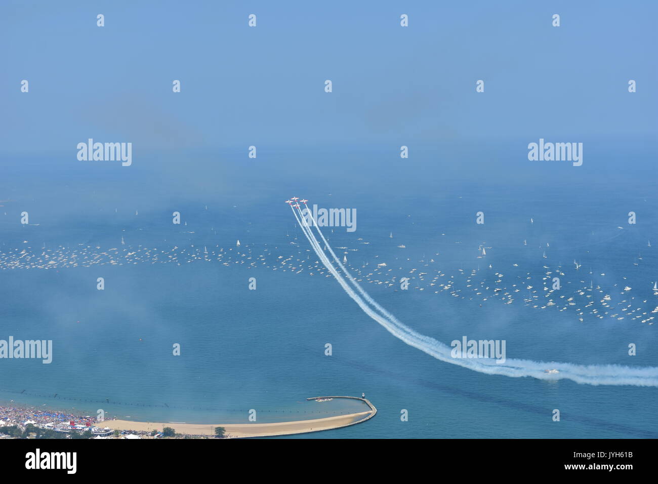 Chicago, USA. 19th Aug, 2017. Chicago Air & Water Show : The Chicago ...