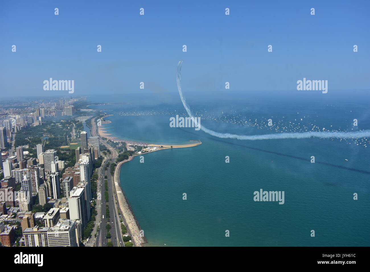 Chicago, USA. 19th Aug, 2017. Chicago Air & Water Show : The Chicago ...