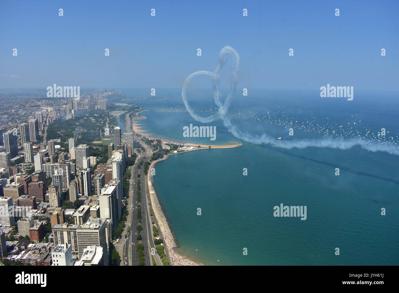 Chicago, USA. 19th Aug, 2017. Chicago Air & Water Show : The Chicago ...