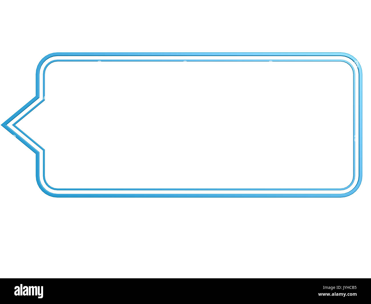 Social label speech bubble Cut Out Stock Images & Pictures - Alamy