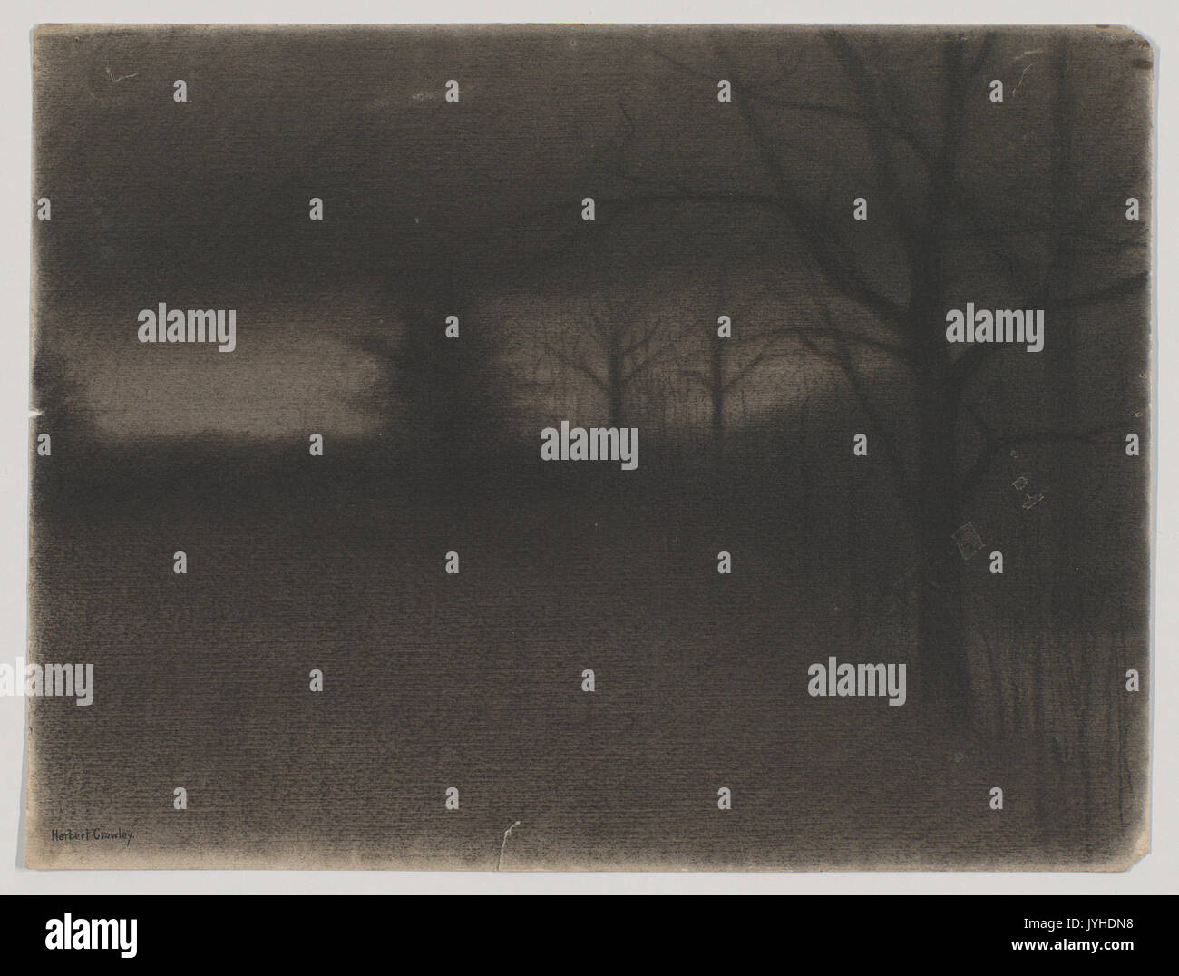 A Dark Landscape MET DP856522 Stock Photo - Alamy