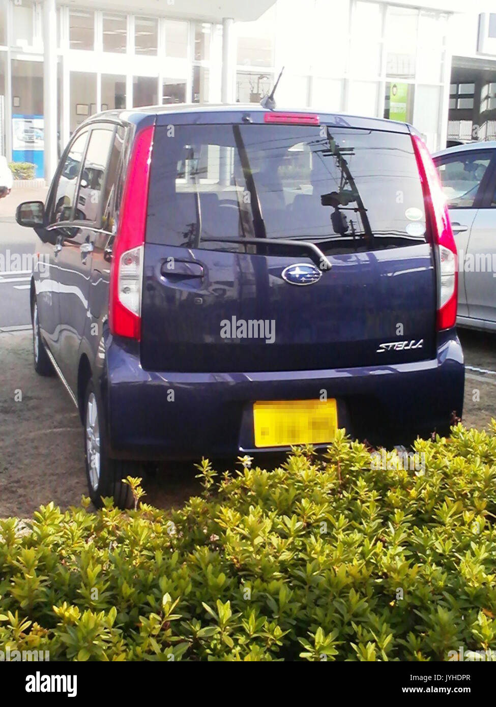 2nd generation Subaru Stella rear Stock Photo - Alamy