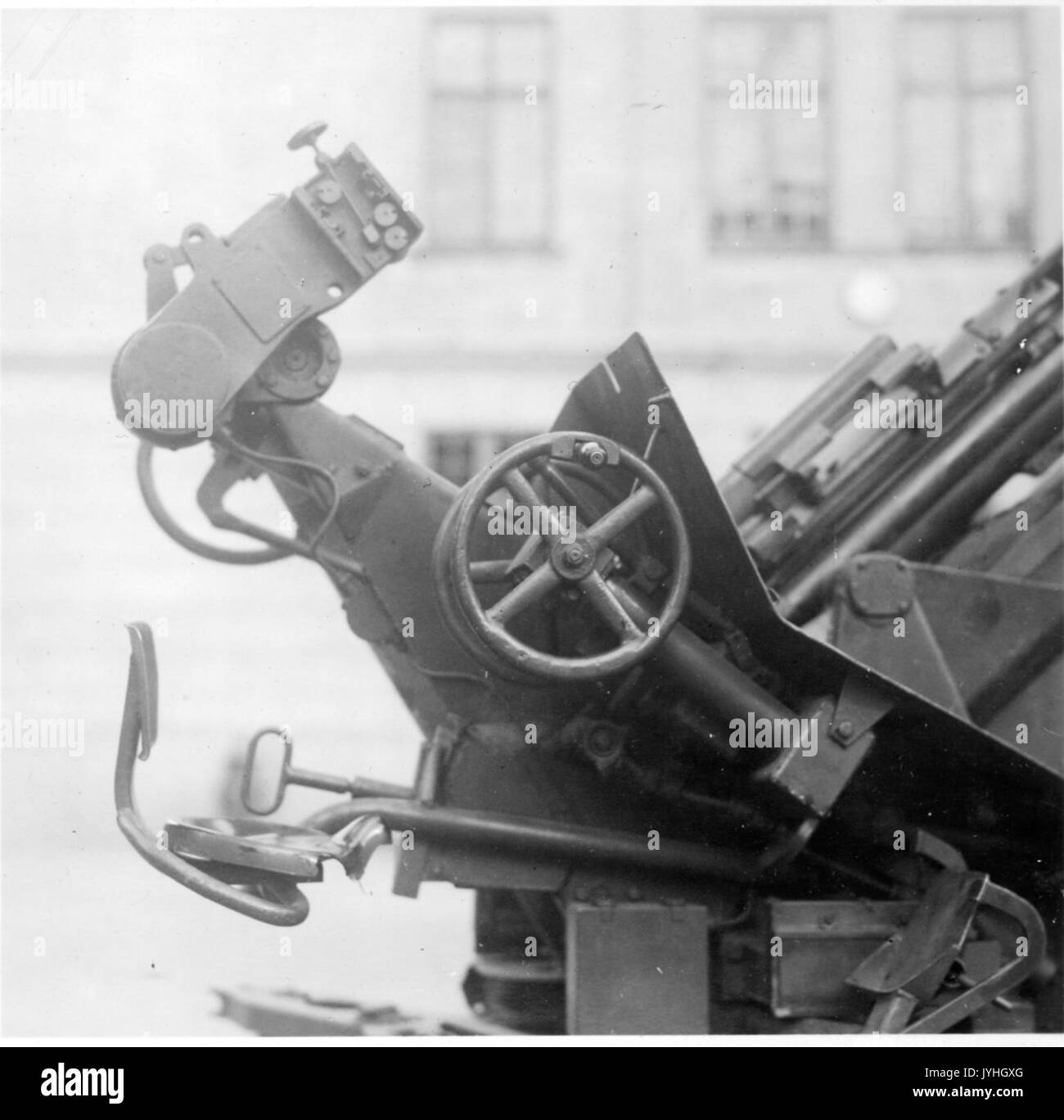 3,7 cm FlaK 38 detalj Stock Photo