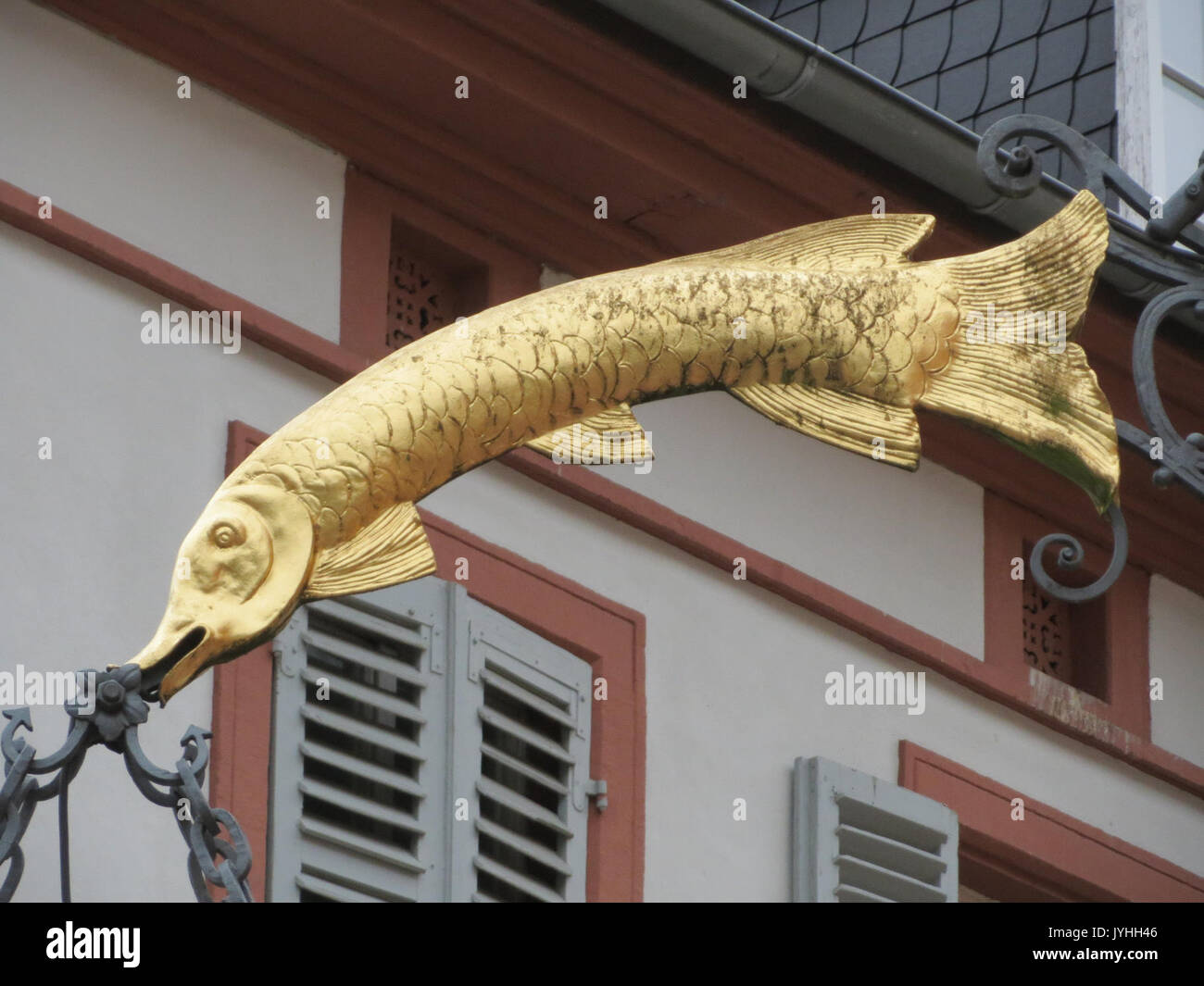 20160419Goldener Hecht Heidelberg2 Stock Photo