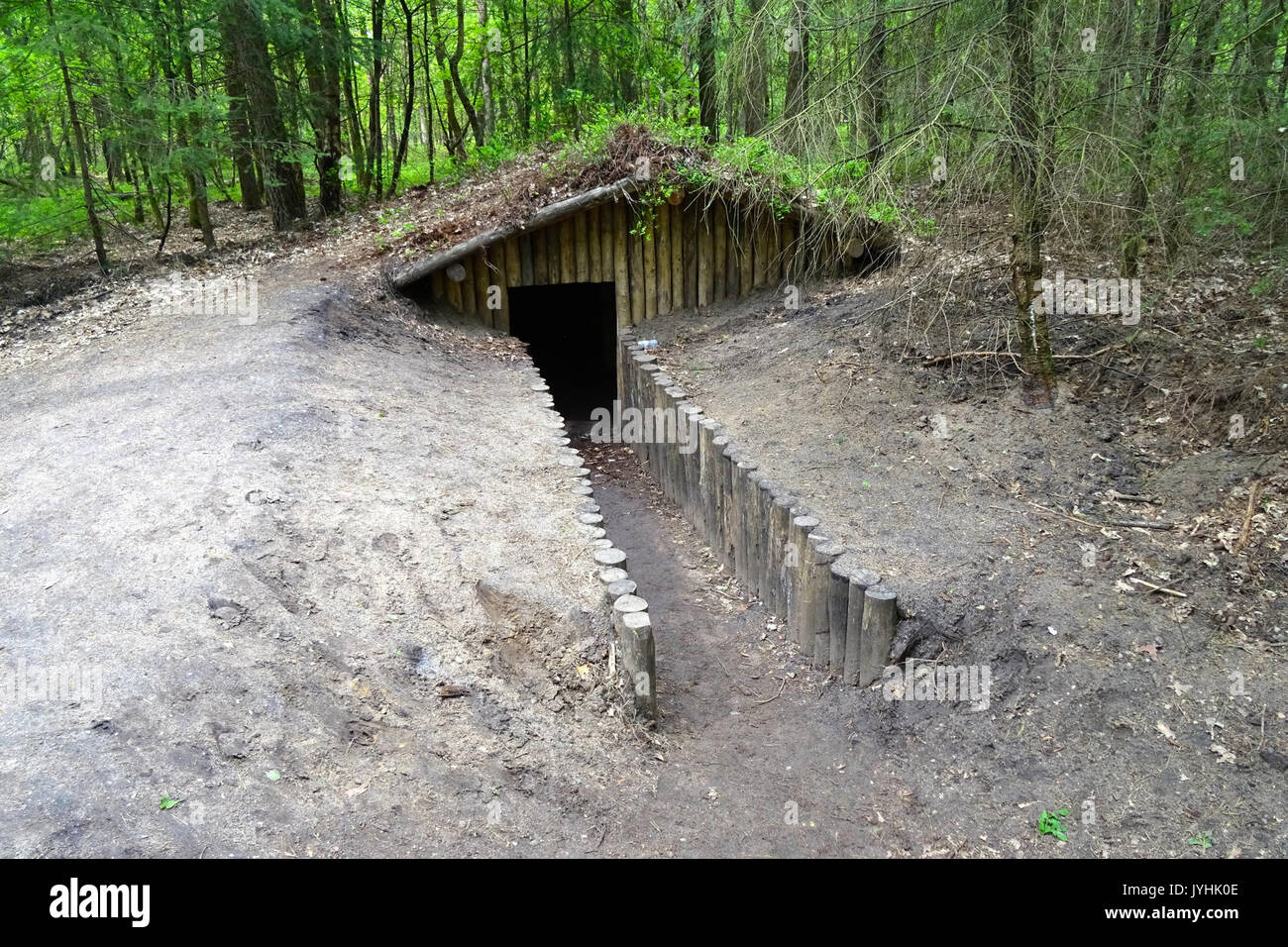 20160517 Het verscholen dorp2 Vierhouten Stock Photo