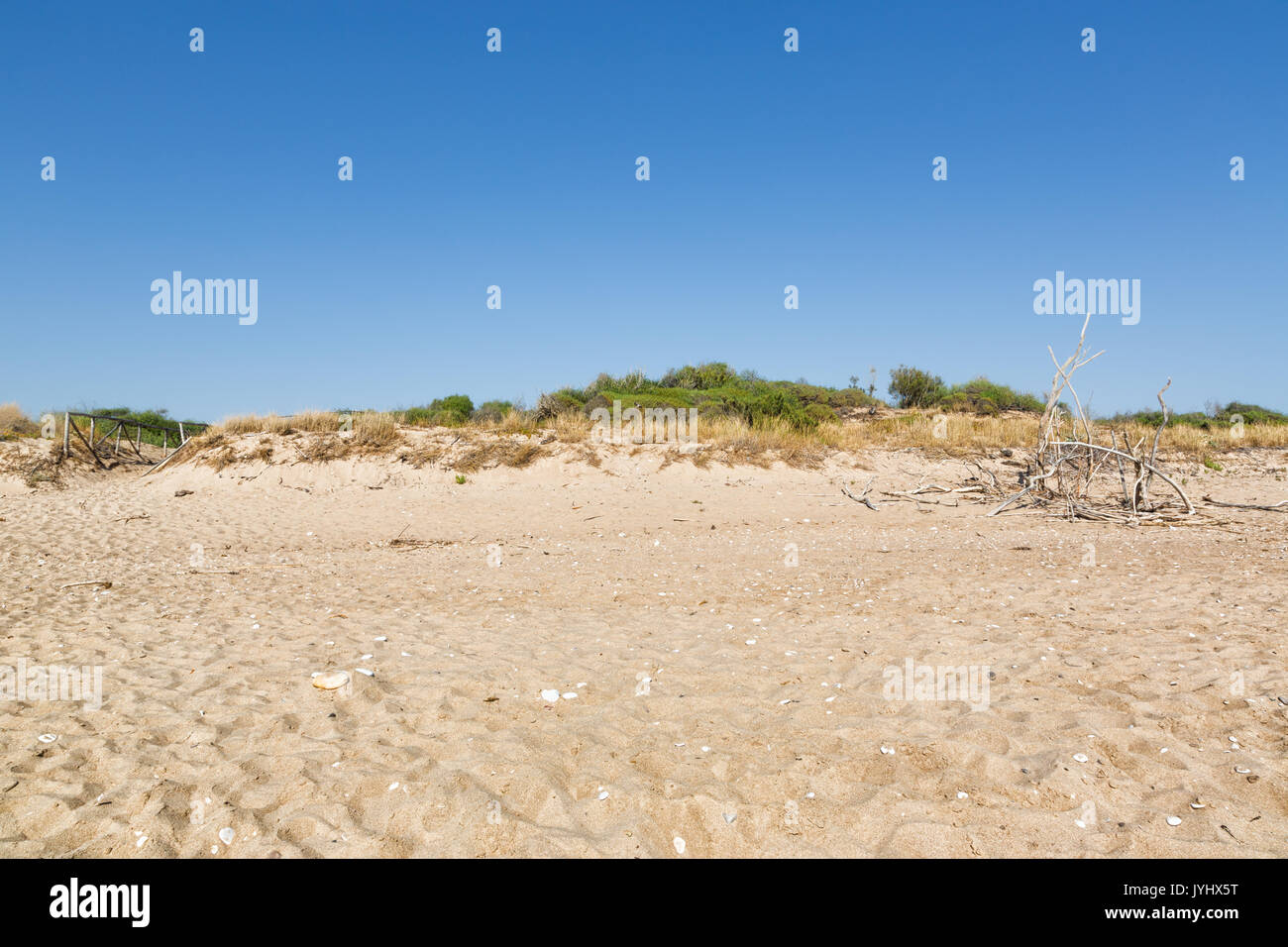 Riserva Naturale Foce del Platani (Agrigento) Stock Photo