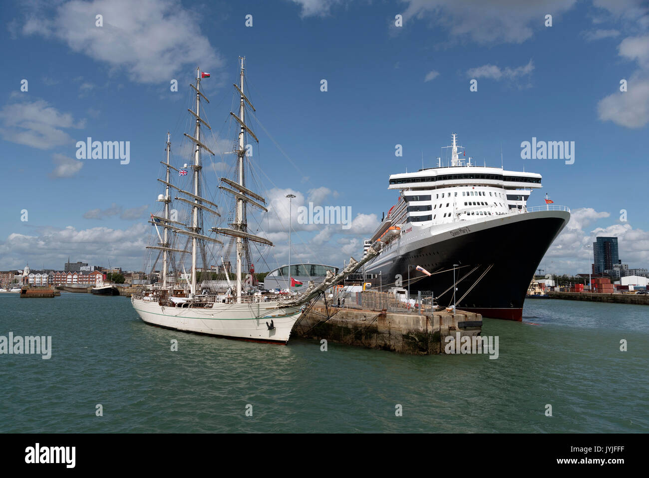 Shabab Oman II A Full Rigged Training Ship Of The Royal Navy Of Oman 