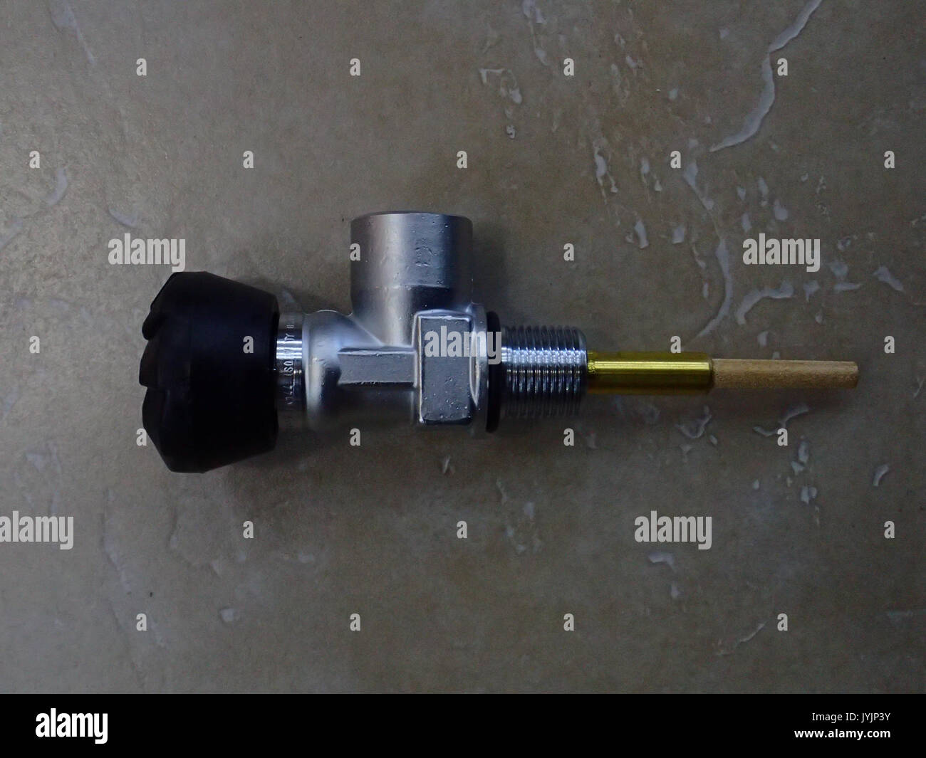 300 bar scuba cylinder valve P8160059 Stock Photo Alamy