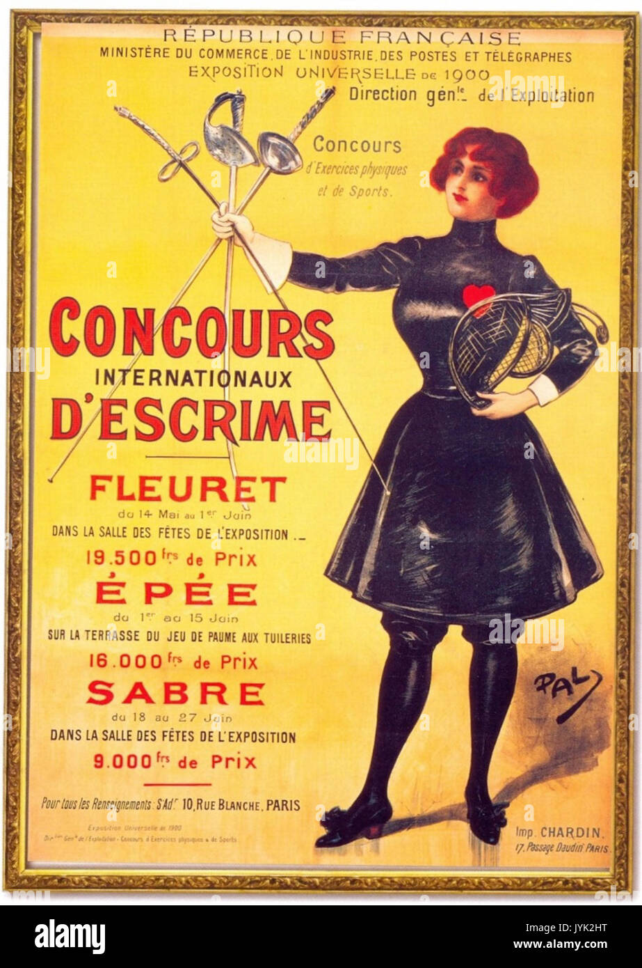 1900 olympic poster hi-res stock photography and images - Alamy