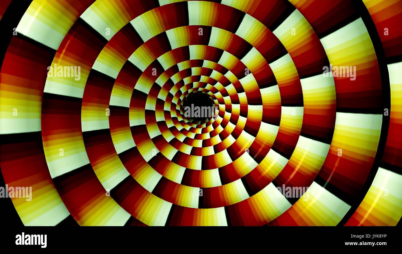 Rotating 3d spiral geometric hi-res stock photography and images - Alamy