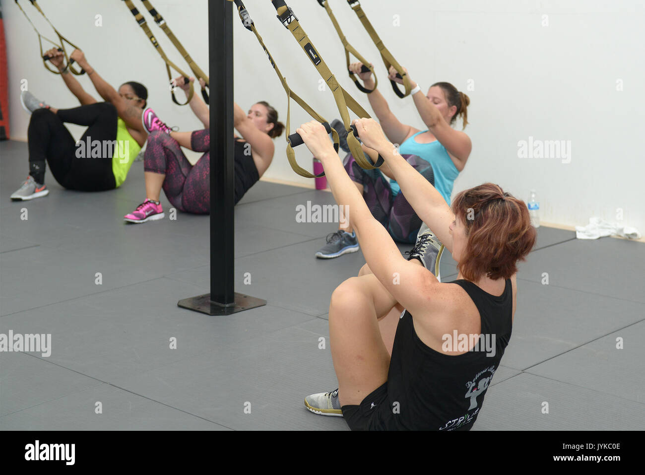 Trx suspension trainers hi-res stock photography and images - Alamy