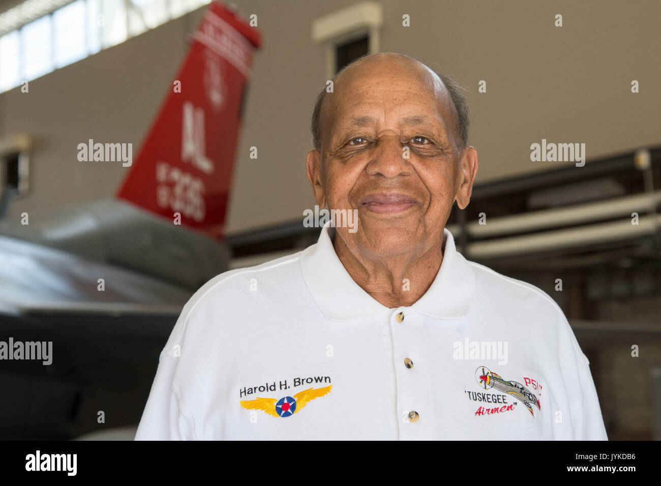 Maxwell AFB, Ala. Lt Col (Ret) Harold Brown of the famed Tuskegee