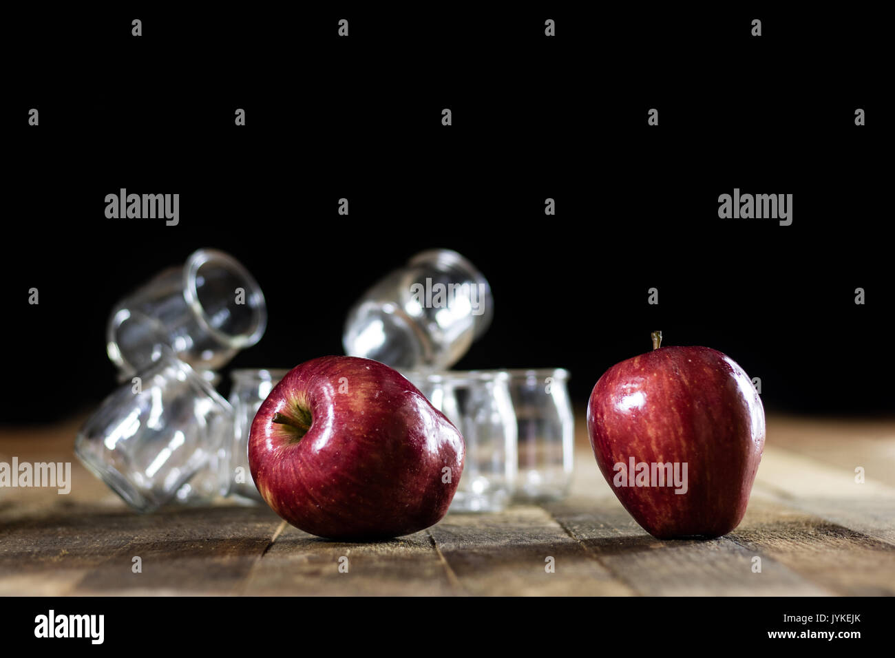 Empty glass jars spices hi-res stock photography and images - Alamy