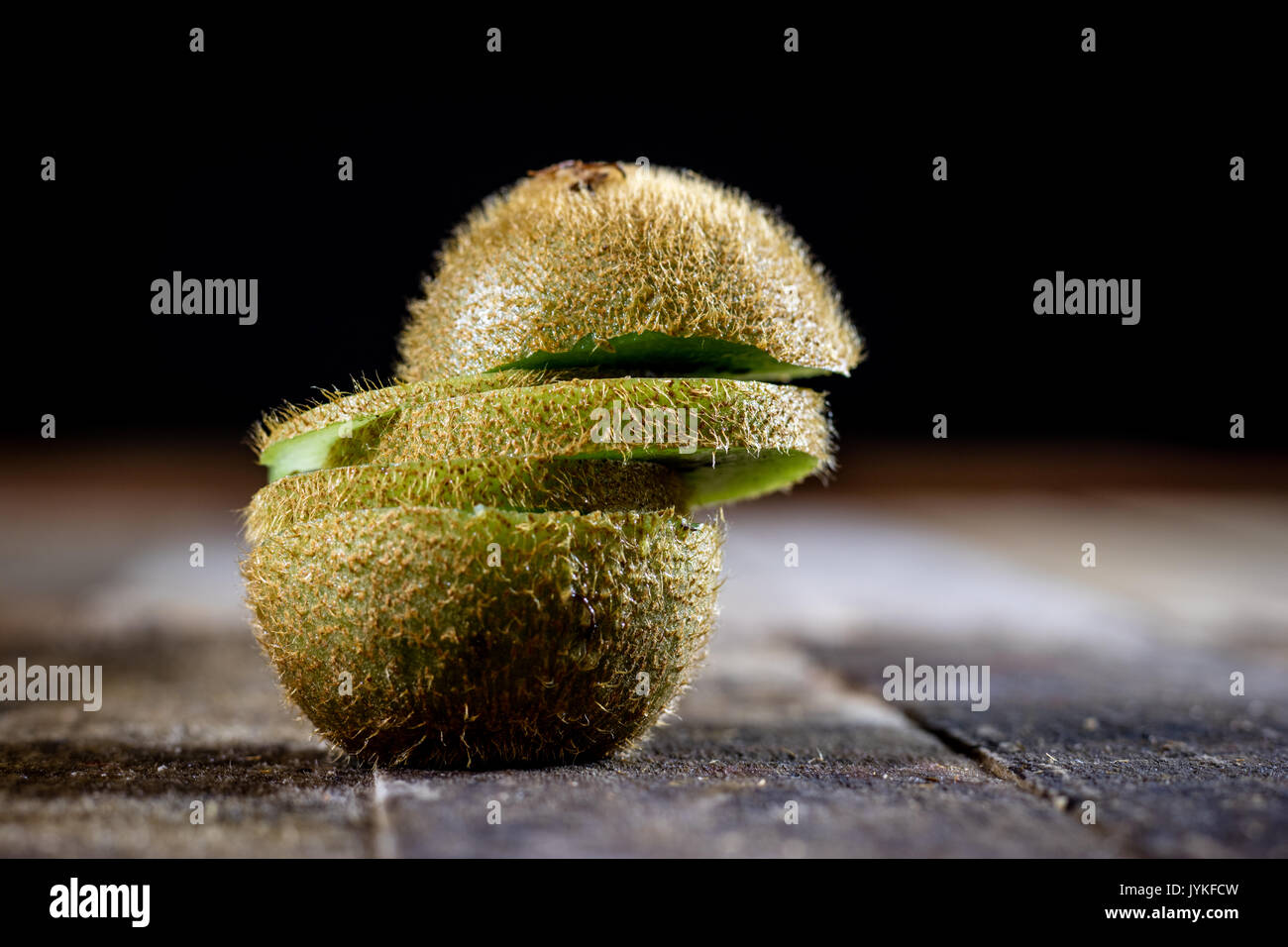 X&Y Black Kiwi Table - Natural main image 1