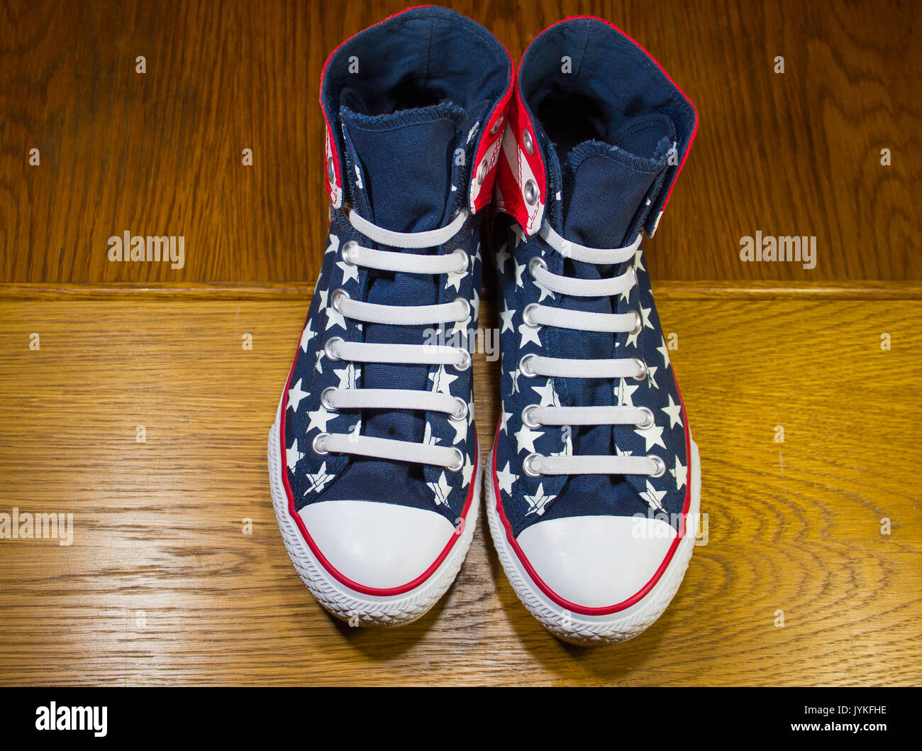 Dnipropetrovsk, Ukraine - June, 2016: All Star Converse sneake Stock Photo - Alamy