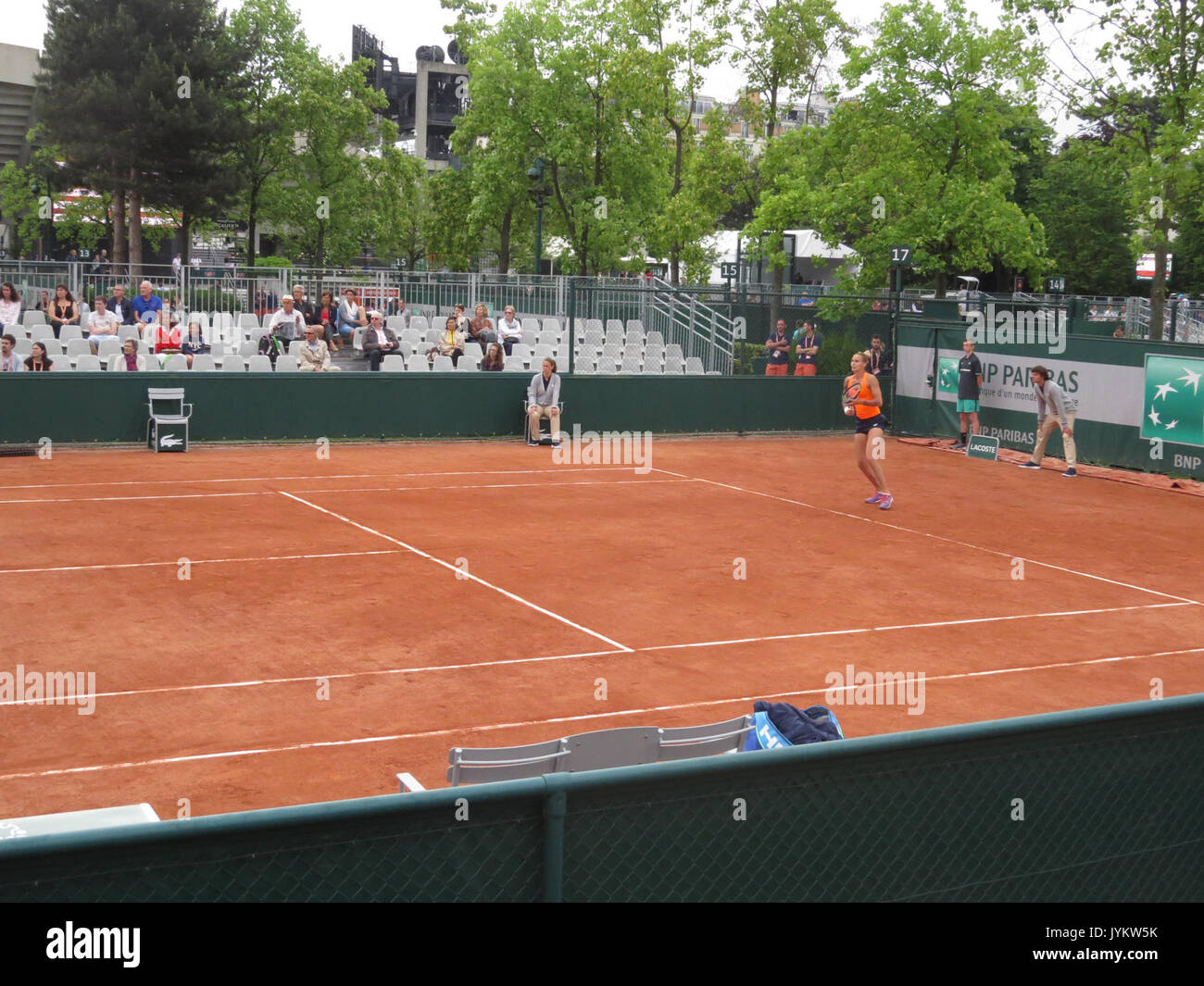 2017 Roland Garros Qualifying Tournament   10 Stock Photo