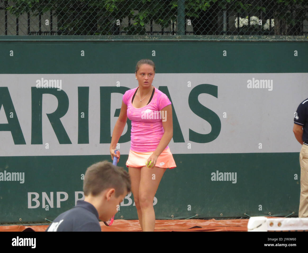 2017 Roland Garros Qualifying Tournament   19 Stock Photo