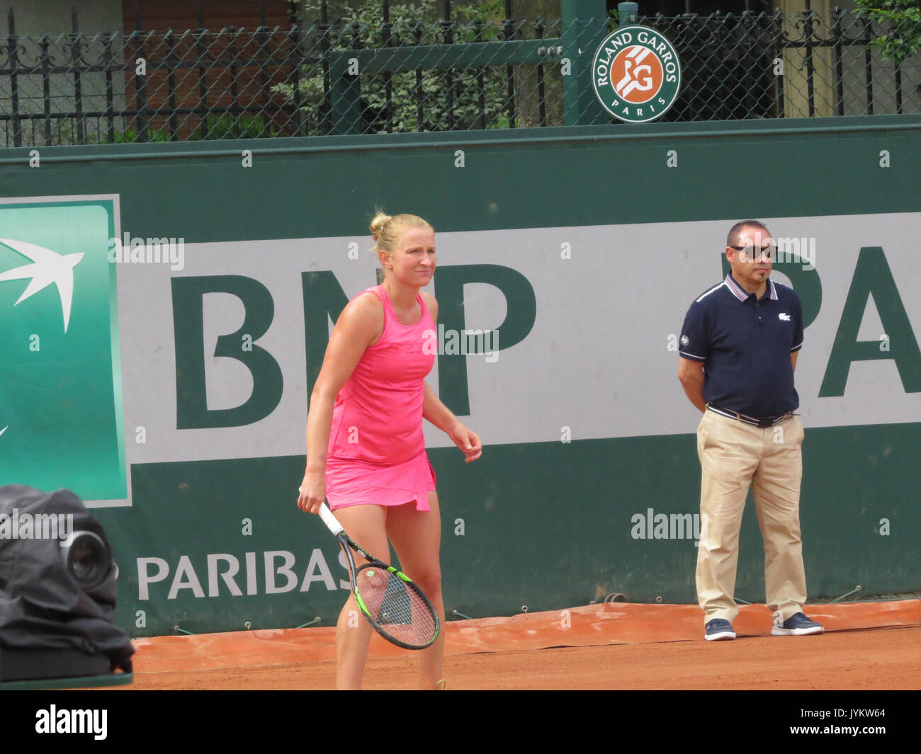 2017 Roland Garros Qualifying Tournament   22 Stock Photo