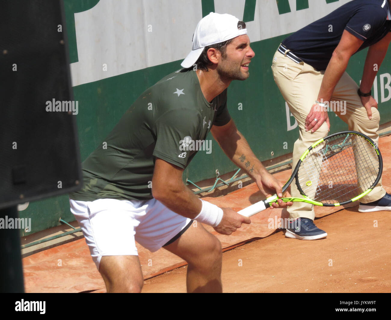 2017 Roland Garros Qualifying Tournament   82 Stock Photo