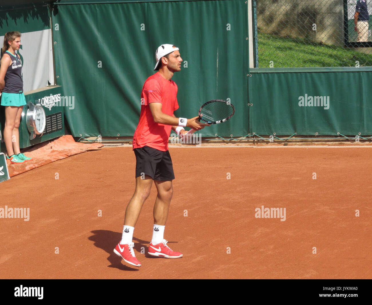 2017 Roland Garros Qualifying Tournament   86 Stock Photo