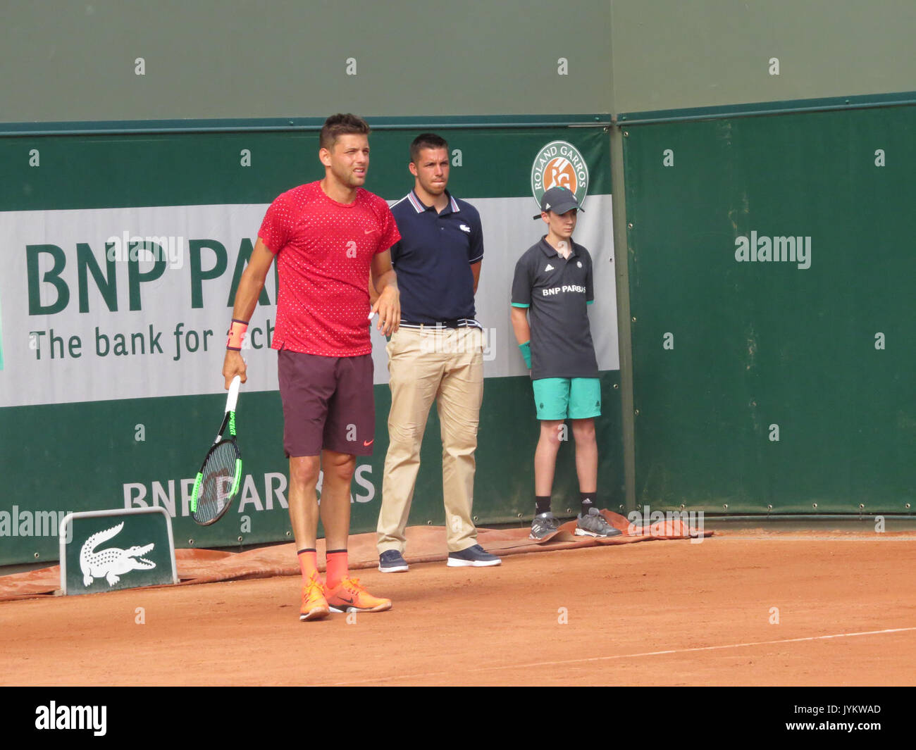 2017 Roland Garros Qualifying Tournament   97 Stock Photo