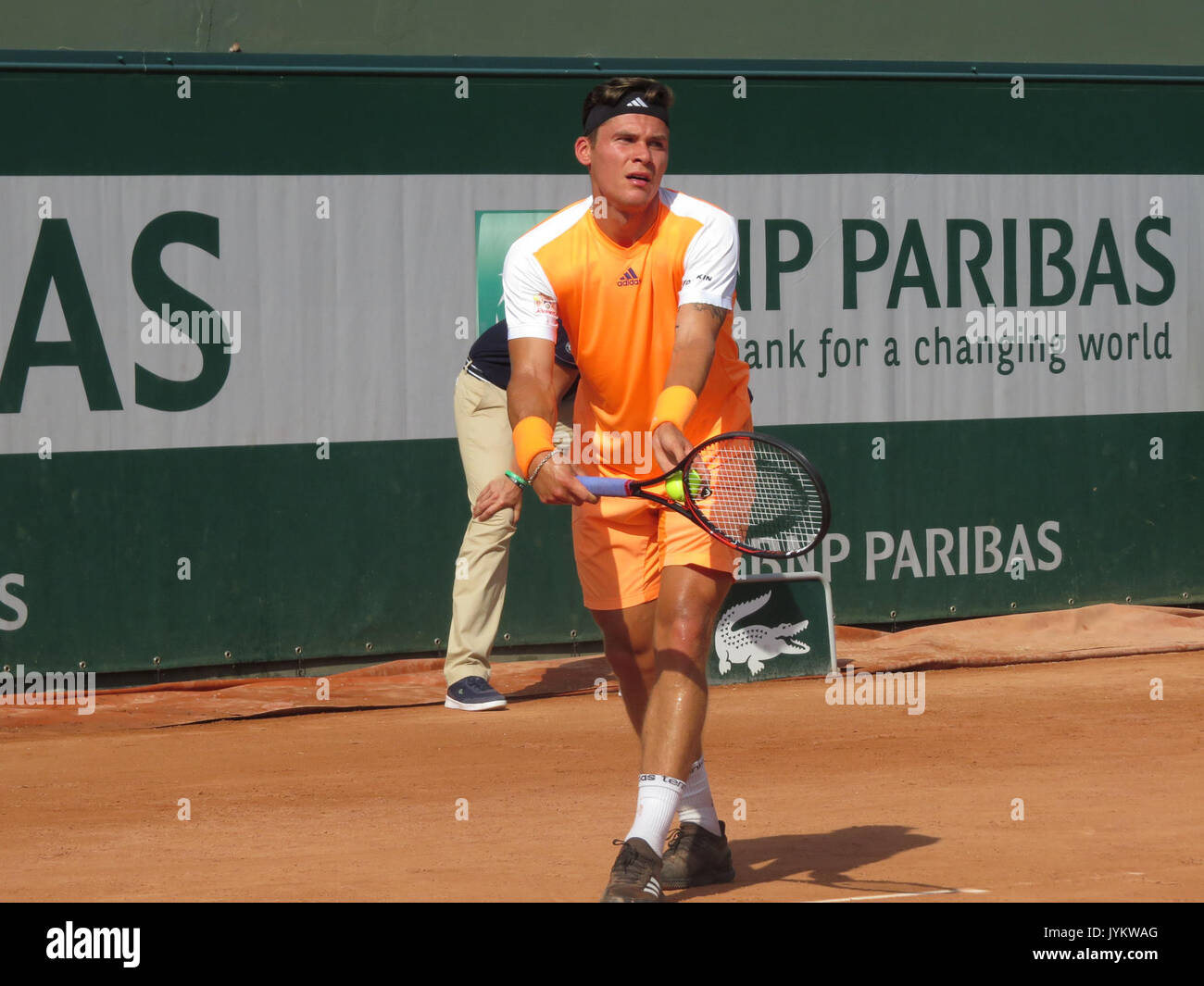 2017 Roland Garros Qualifying Tournament   100 Stock Photo