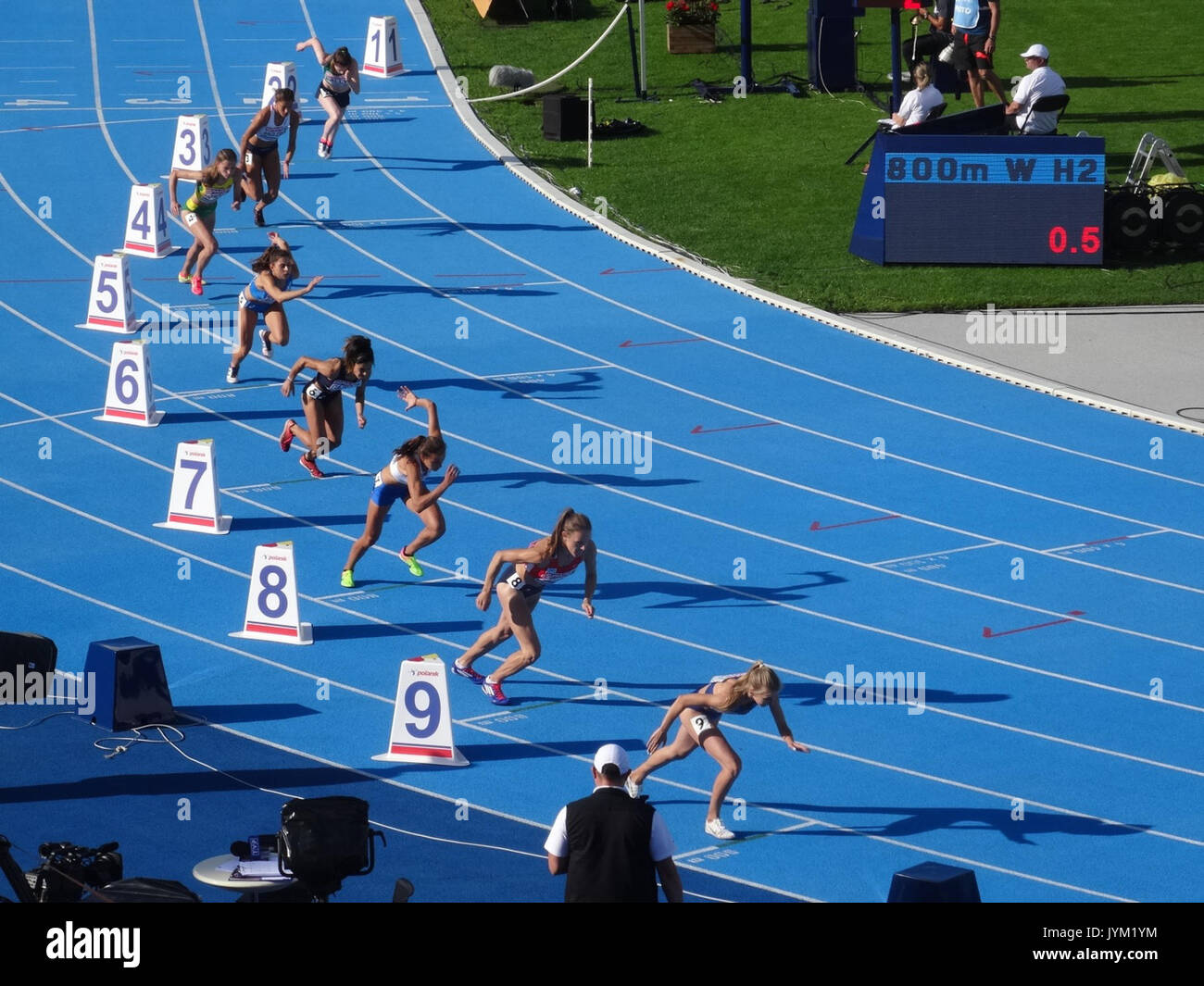 Middle distance track hi-res stock photography and images - Alamy