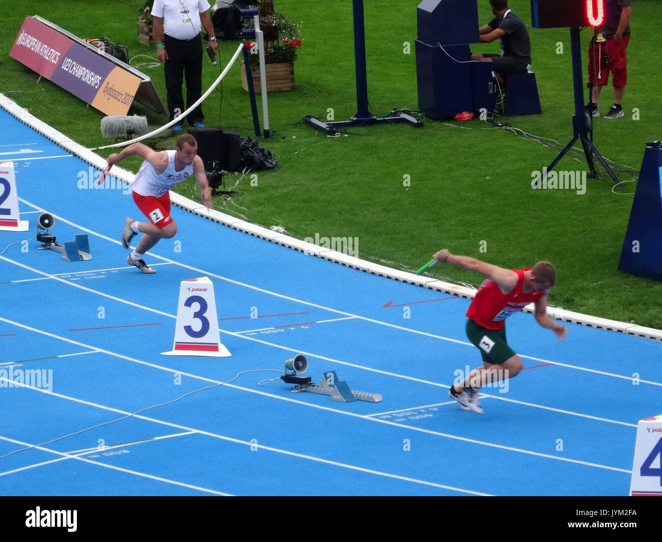 2017 European Athletics U23 Championships, 4x100m relay men final6 16 07 2017 Stock Photo Alamy