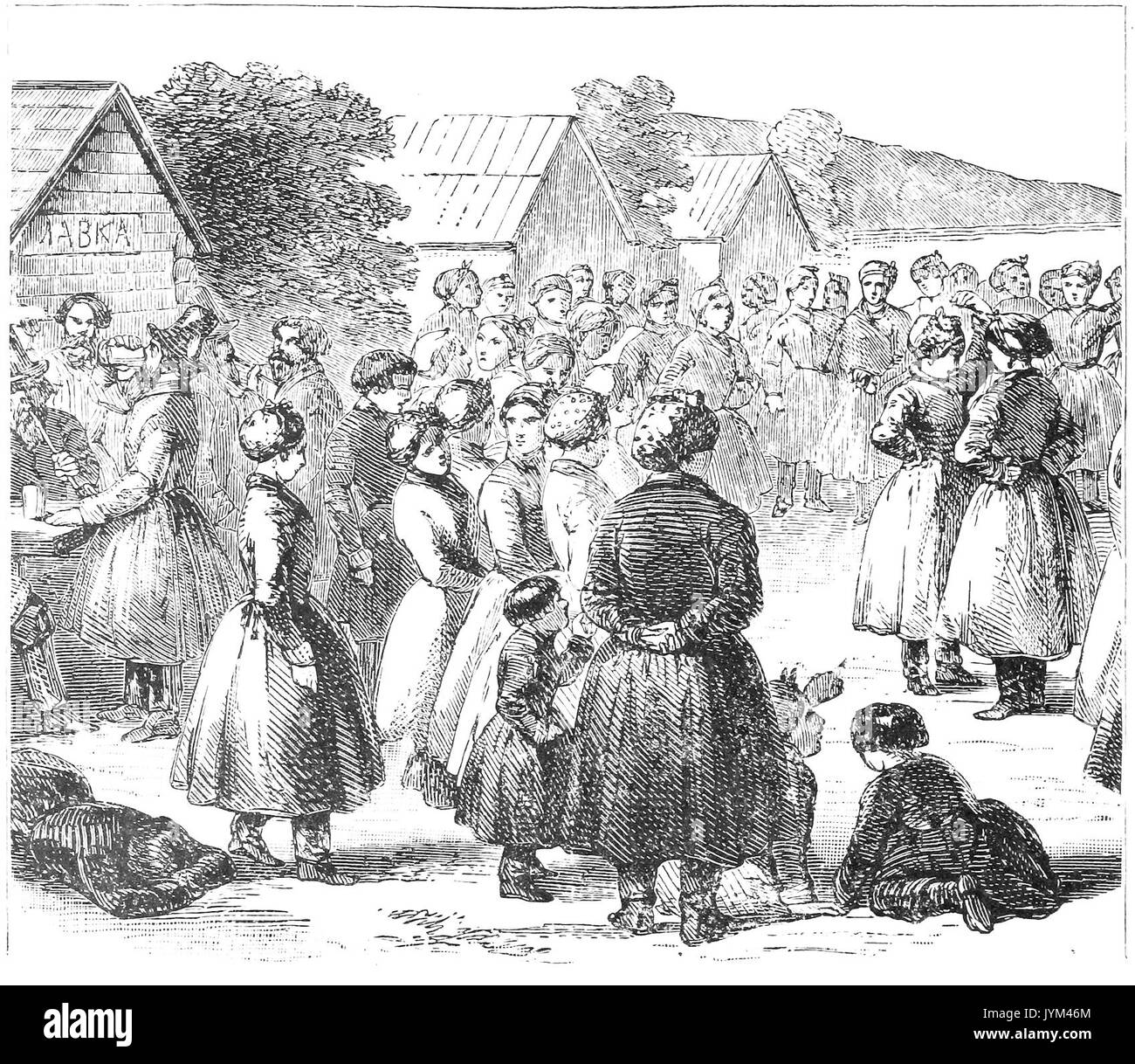 Village festival Black and White Stock Photos & Images - Alamy