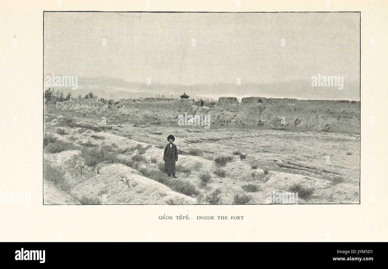 Pg065 Geok Tepe, inside the fort Stock Photo Alamy