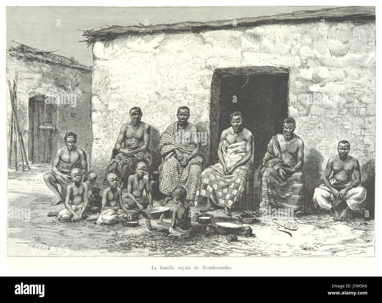 African royal family hi-res stock photography and images - Alamy