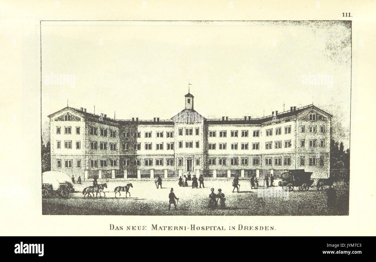 Das neue Materni Hospital in Dresden Stock Photo