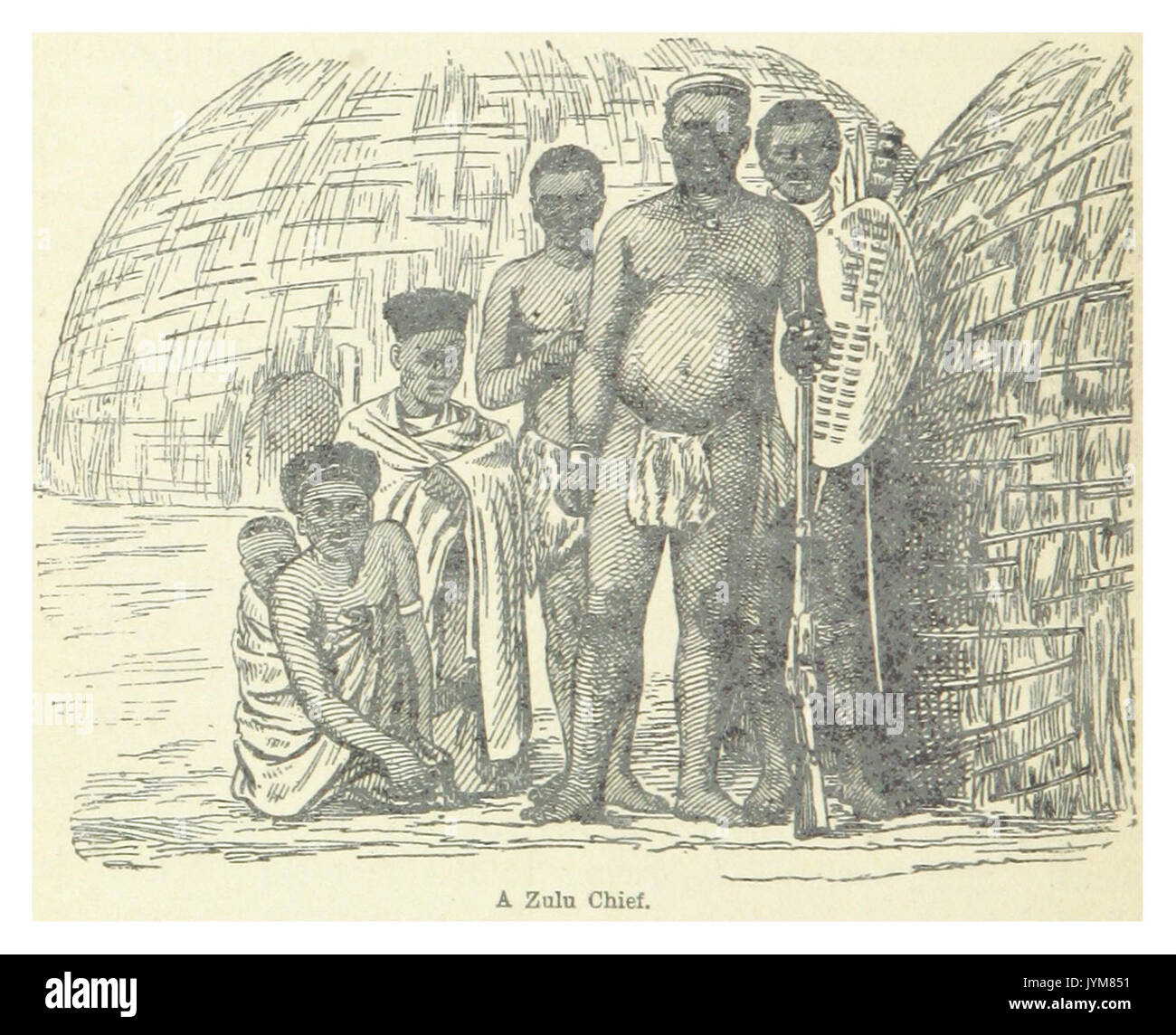 Zulu chief hires stock photography and images Alamy