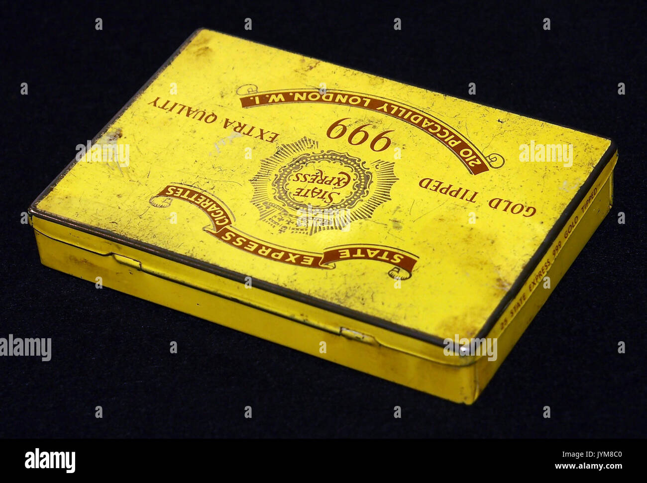 state express cigarette tin 1930 Vintage Tobacco 555 Litho Box London England  Sold at Auction: Vintage State