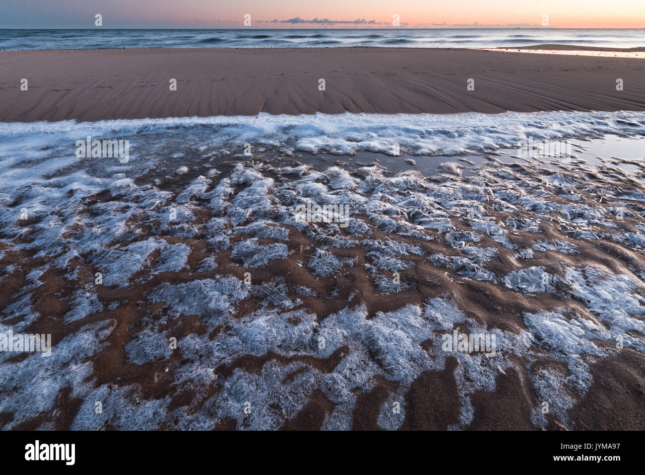 Wide angle beach wave hi-res stock photography and images - Alamy