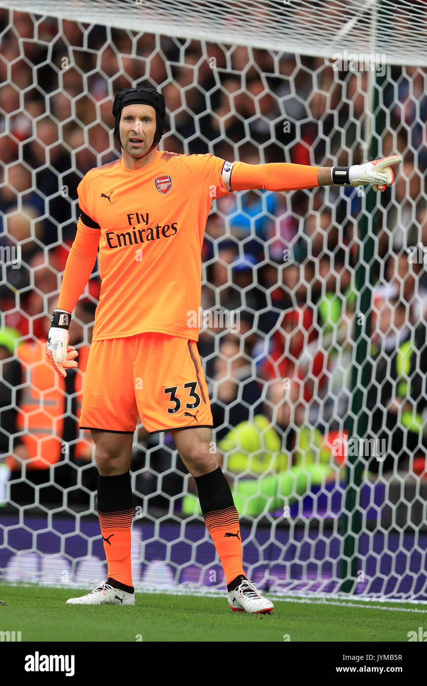 Arsenal Goalkeeper Petr Cech During The Premier League Match At The ...