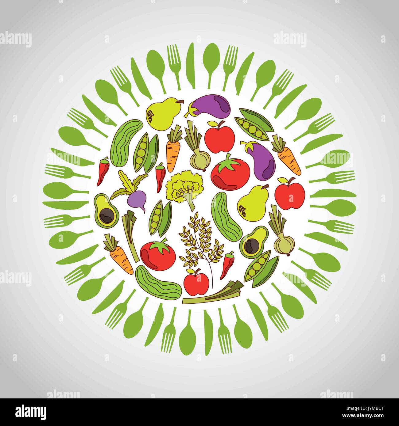 organic food menu design Stock Vector Image & Art - Alamy