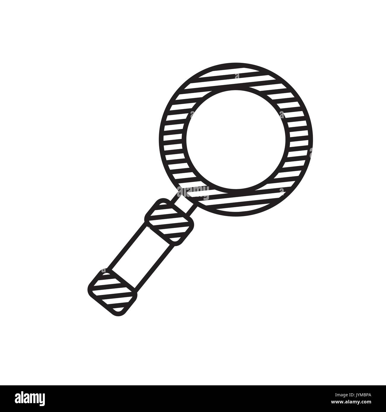 magnifying glass design Stock Vector Image & Art Alamy