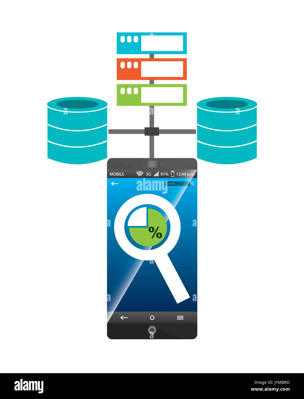 data storage design Stock Vector Image & Art Alamy