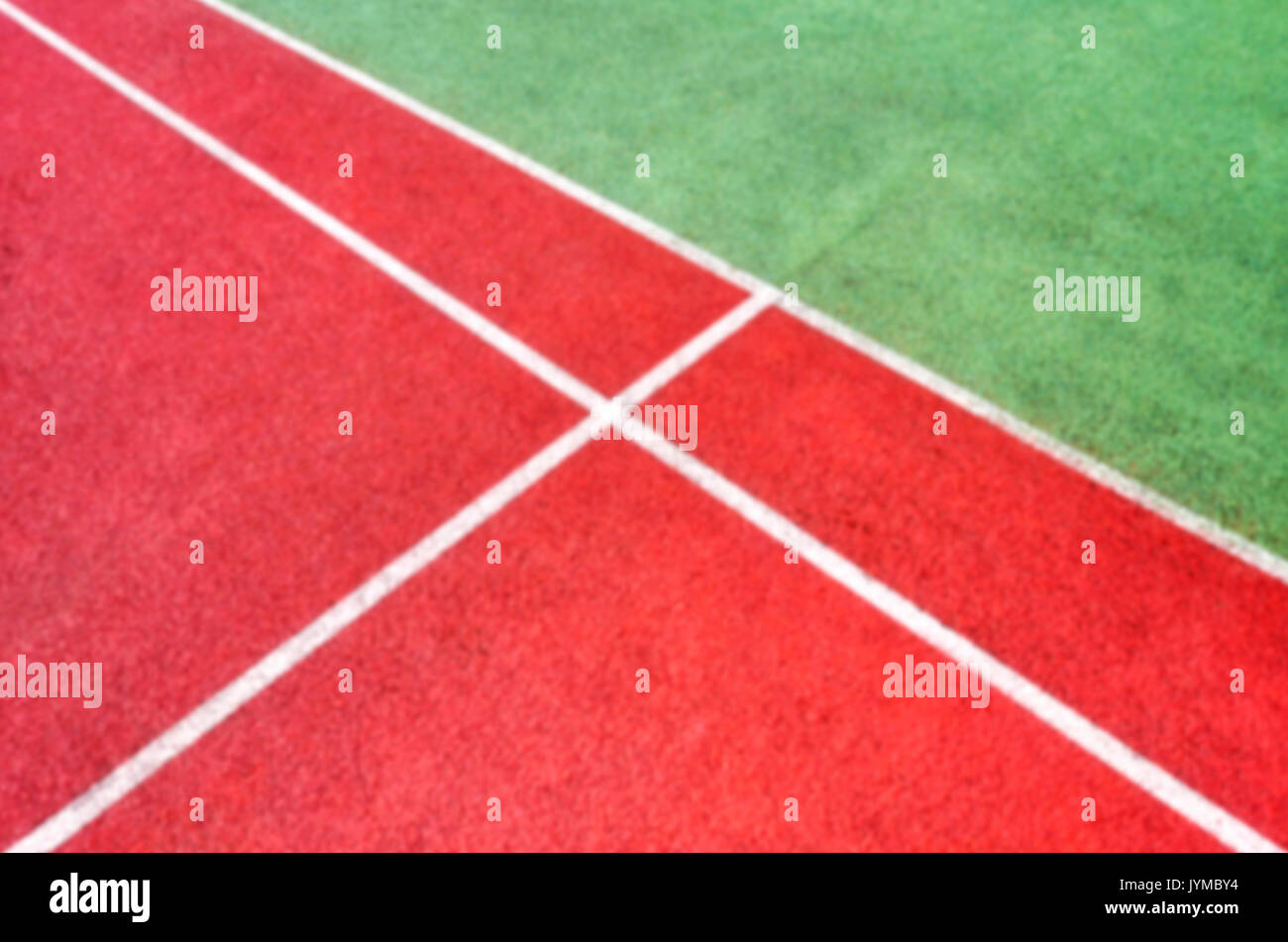 Blurred picture of an outdoor playing field, sport concept background. Stock Photo