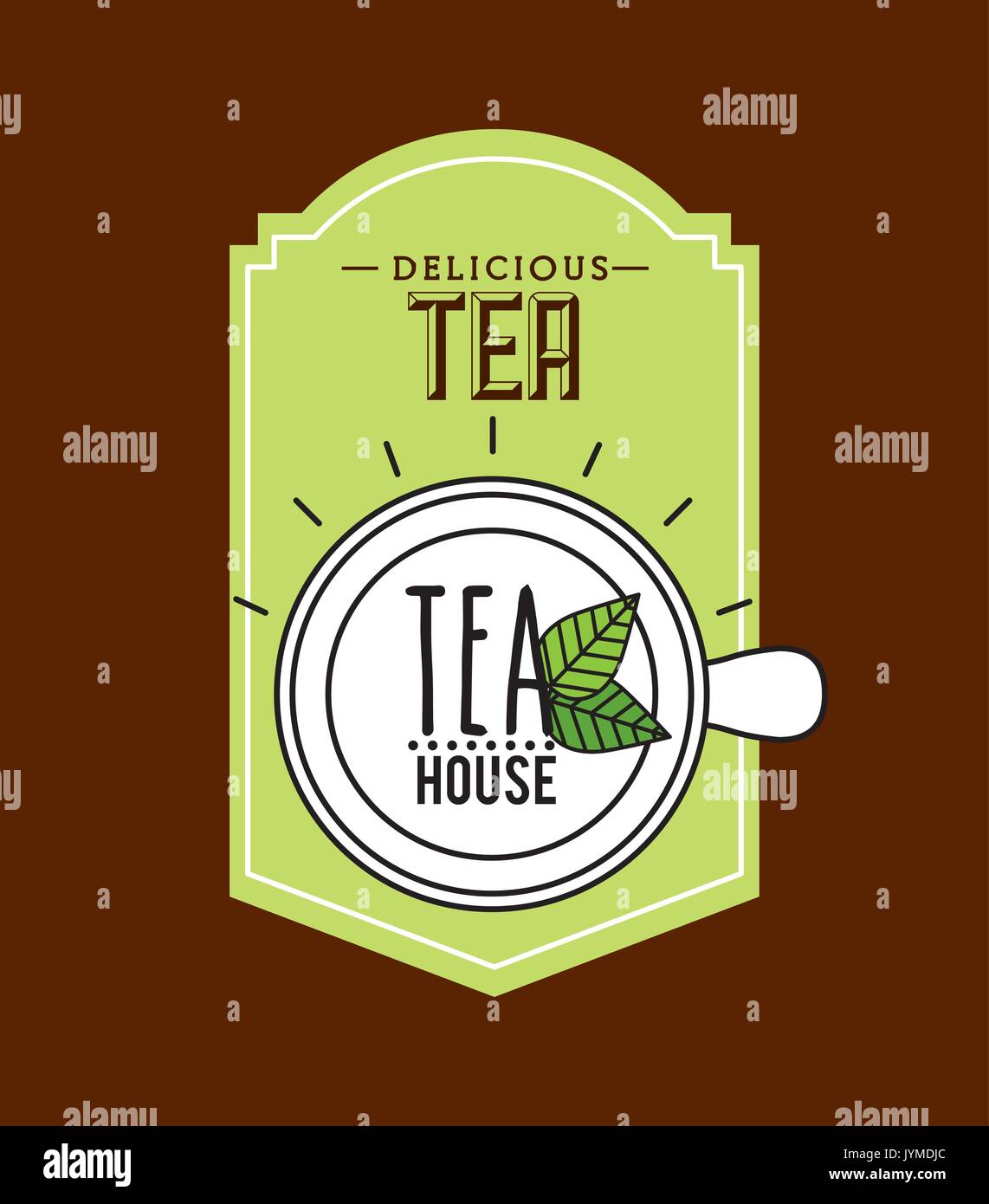 delicious tea design Stock Vector Image & Art Alamy